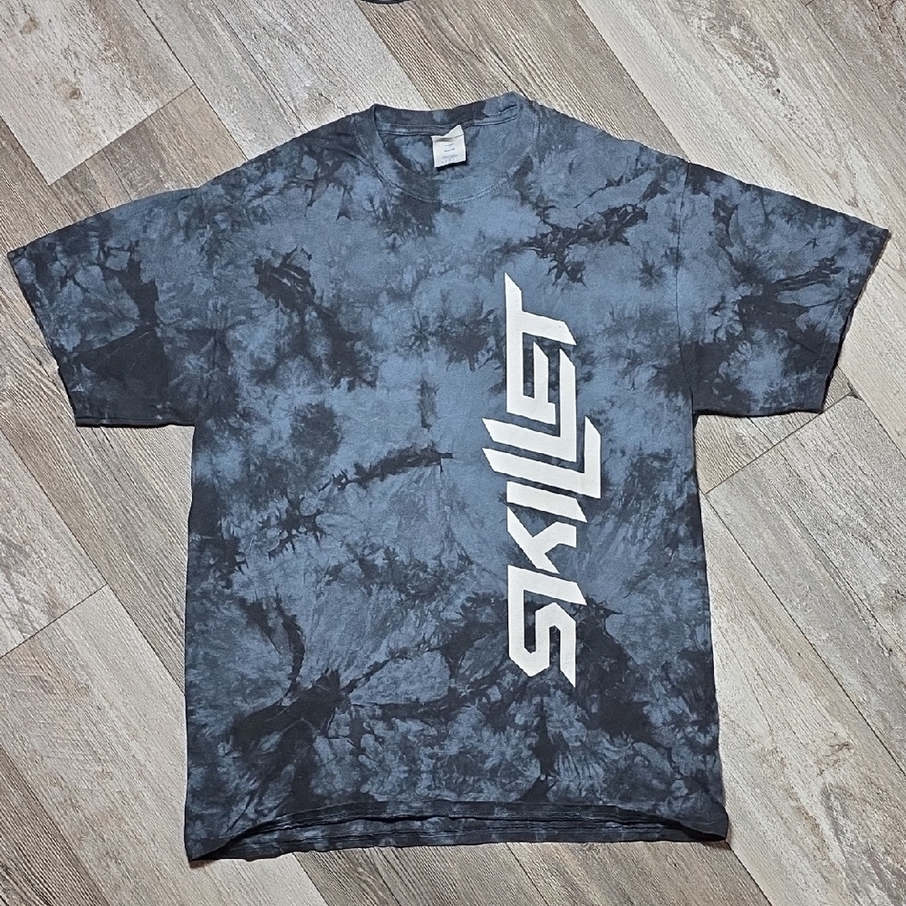 Skillet | Tie-Dye Logo Band T-Shirt Sz Lg